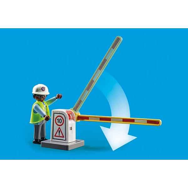 PLAYMOBIL CITY ACTION CARGO FREIGHT STORAGE