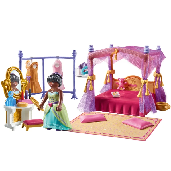 PLAYMOBIL PRINCESS MAGIC BEDROOM WITH DRESSING ROOM