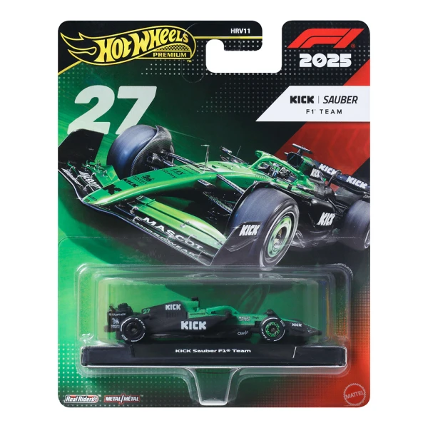 HOT WHEELS ΣΥΛΛΕΚΤΙΚΑ ΑΥΤΟΚΙΝΗΤΑΚΙΑ F1 - KICK SAUBER 27