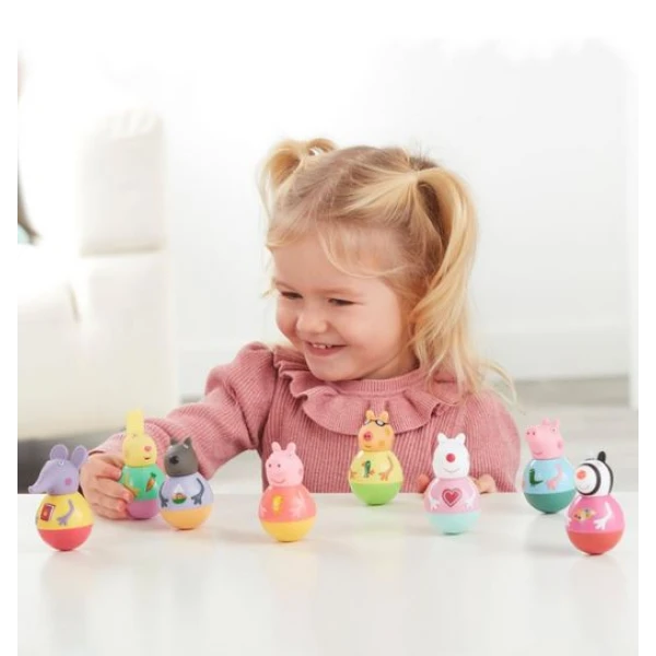WEEBLES PEPPA PIG FIGURES FOR CHILDREN FROM 18 MONTHS - VARIOUS DESIGNS