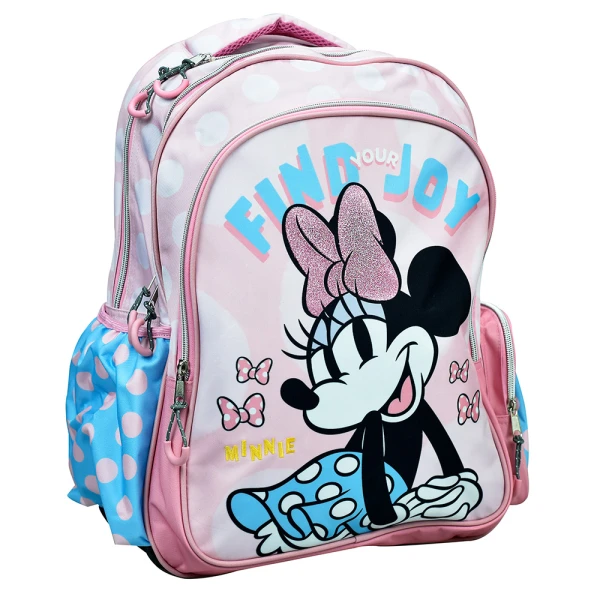 PRIMARY SCHOOL BACKPACK MINNIE POLKA DOT POWER