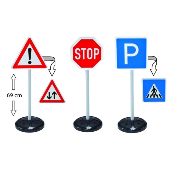 BIG TRAFFIC SIGNS SET