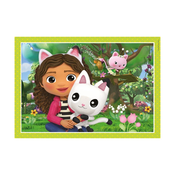 CLEMENTONI KIDS PUZZLE SUPER COLOR 4 IN 1 GABBY DOLLHOUSE PIXAR 12-16-20-24 PCS