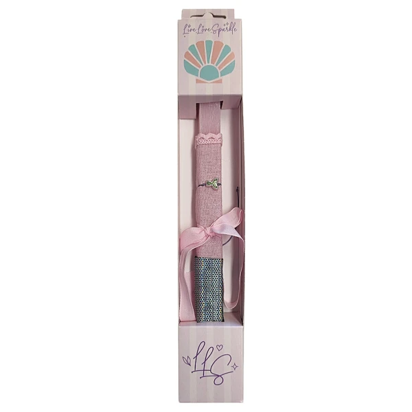 SCENTED CANDLE 30 cm WITH BRACELET MERMAID TAIL 1 cm - 2 DESIGNS