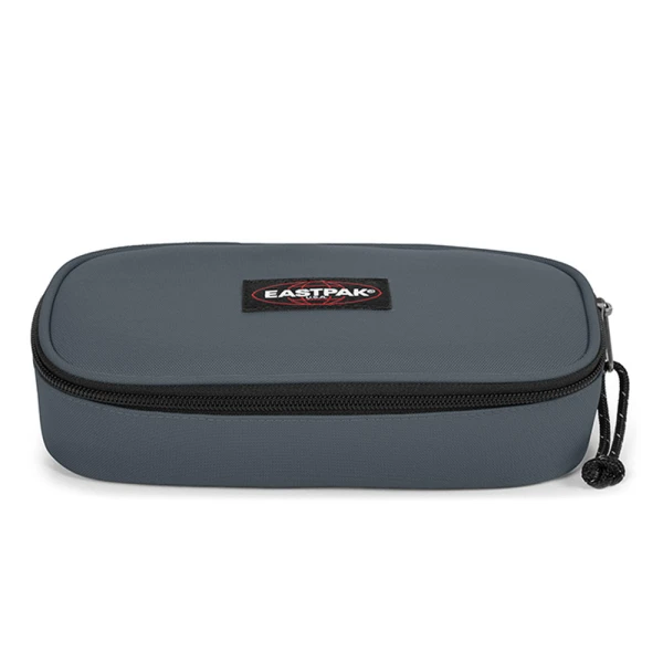 EASTPAK OVAL SINGLE PENCIL CASE GREY STORMY