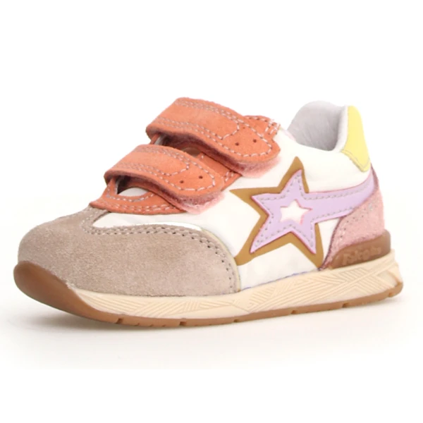 NATURINO ΠΑΙΔΙΚΑ ΠΑΠΟΥΤΣΙΑ FALCOTTO NEW FERDI SUEDE ΜΠΕΖ ΠΟΛΥΧΡΩΜΟ
