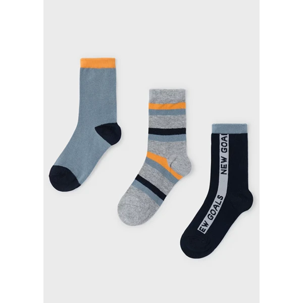 MAYORAL SET 3 SOCKS FINAL SCORE GREY