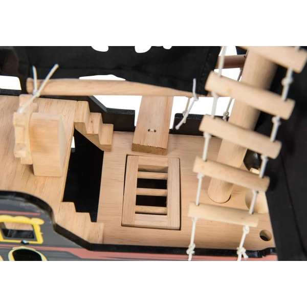 LE TOY VAN WOODEN PIRATE SHIP BARBAROSA