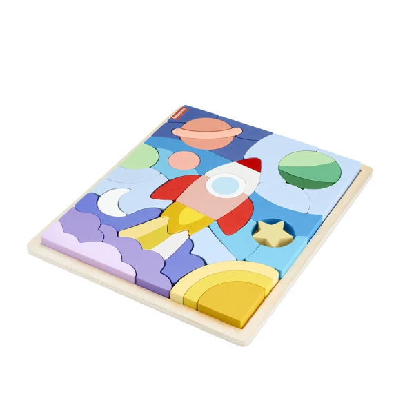FISHER PRICE ΞΥΛΙΝΟ ΠΑΖΛ 42 τεμ. ΔΙΑΣΤΗΜΑ