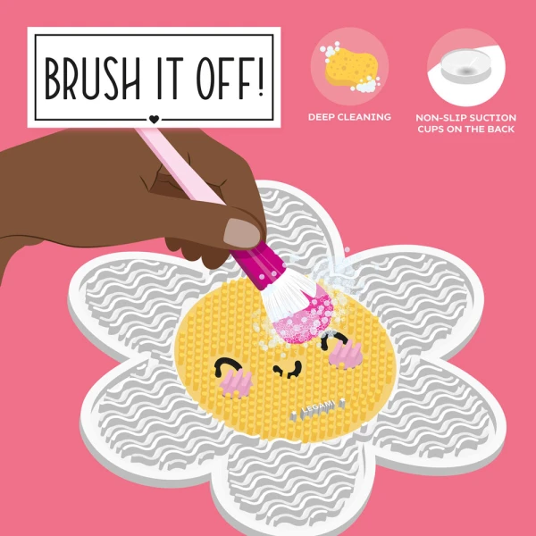 LEGAMI BRUSH IT OFF - ΕΠΙΦΑΝΕΙΑ ΚΑΘΑΡΙΣΜΟΥ ΠΙΝΕΛΟΥ MAKE UP - ΜΑΡΓΑΡΙΤΑ