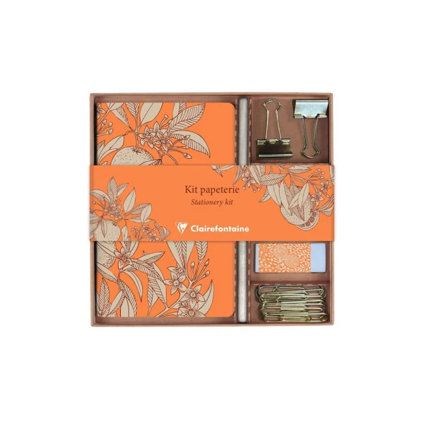 JARDIN GIFT STATIONERY SET WITH NOTEBOOK 11×17 cm.