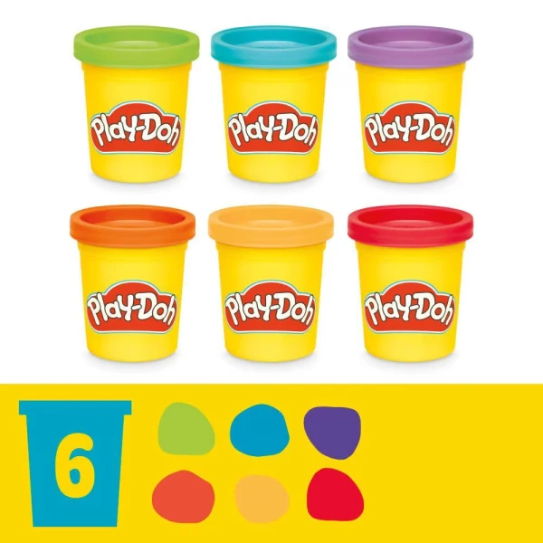 PLAY-DOH ΣΕΤ SHAPES AND COLORS DINO