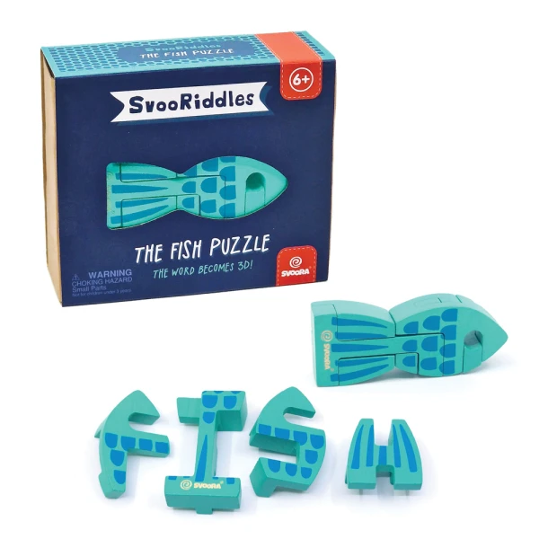 SVOORA SVOORIDLES 3D ΠΑΖΛ ΞΥΛΙΝΟ FISH
