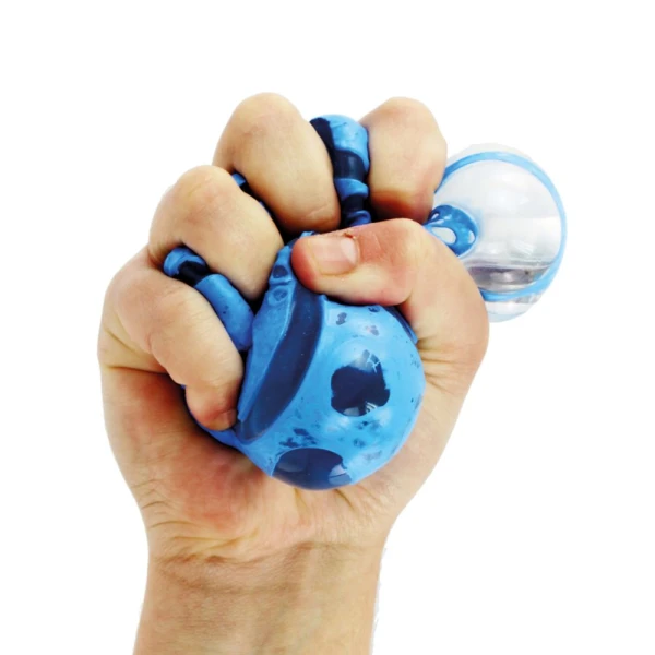 KEYCRAFT SQUISHY FLASHING METER BALL 60mm - 3 COLORS
