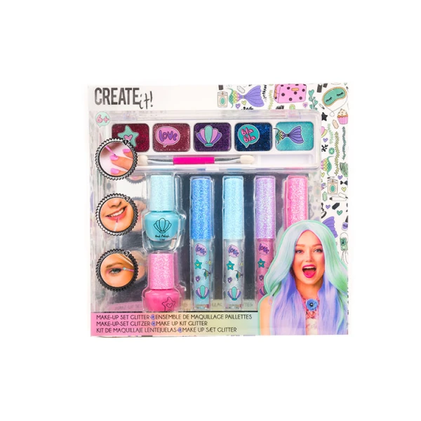 CREATE IT! MAKEUP SET GLITTER MERMAID 7 pcs