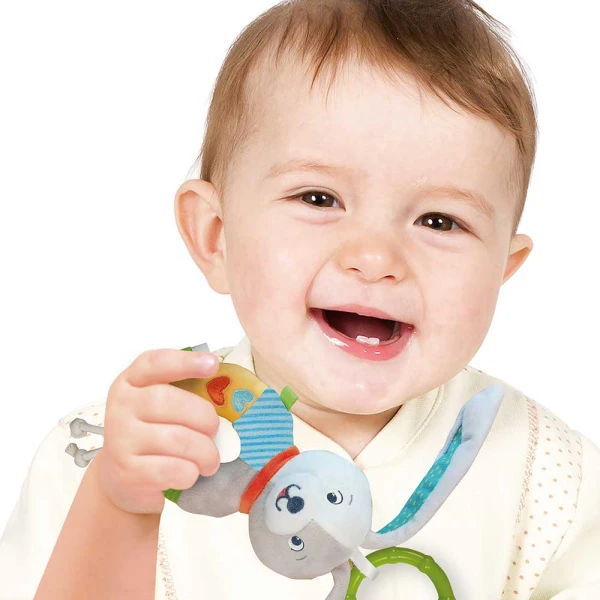 BABY CLEMENTONI FOR YOU ΒΡΕΦΙΚΟ ΠΑΙΧΝΙΔΙ ΚΟΥΔΟΥΝΙΣΤΡΑ ΜΑΛΑΚΟ ΛΑΓΟΥΔΑΚΙ ΓΙΑ 0+ ΜΗΝΩΝ 