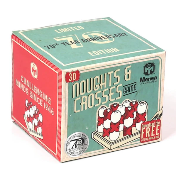 MENSA ΠΑΙΧΝΙΔΙ ΛΟΓΙΚΗΣ 3D NOUGHTS & CROSSES