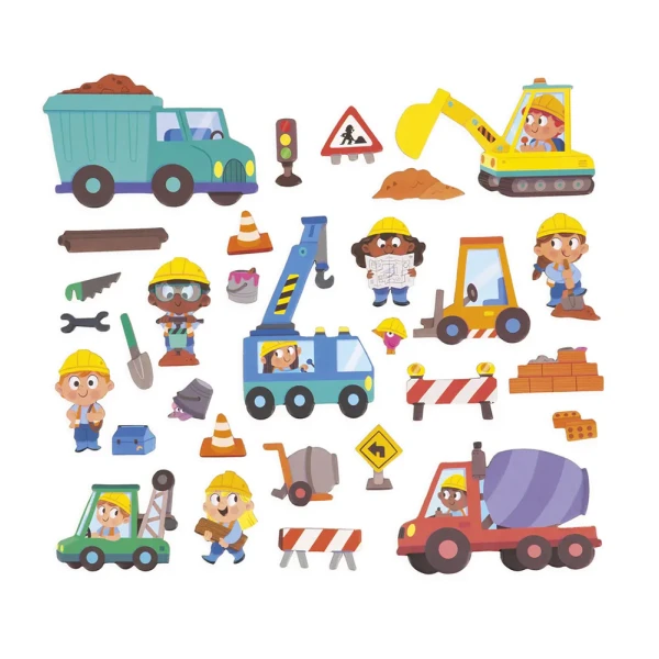 JANOD MAGNETIC BOOK THE WORKSHOP STORIES FOR 3+