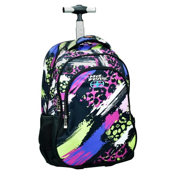 BACK ME UP TROLLEY NO FEAR FLUO PRINTS