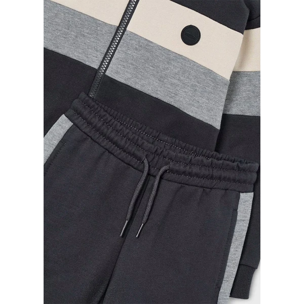 MAYORAL TRACKSUIT COLOR BLOCK GREY 