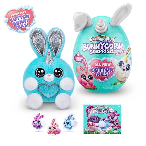 ΑΥΓΟ RAINBOCORNS BUNNYCORNS SERIES 2 - 6 ΣΧΕΔΙΑ
