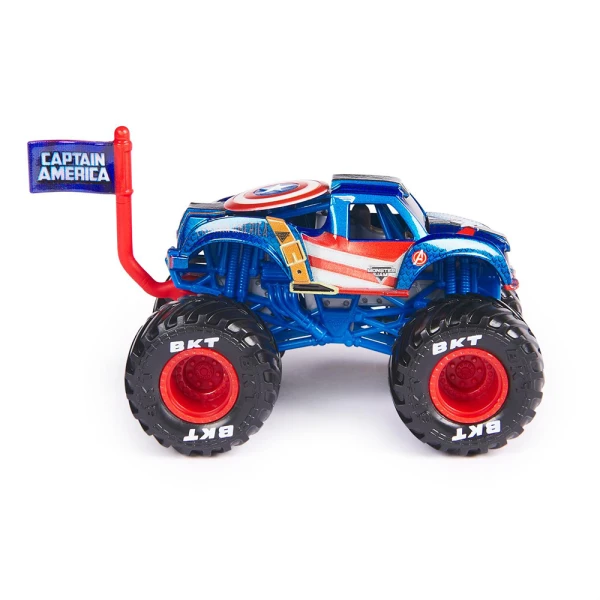 MONSTER JAM VEHICLE MARVEL 1 PACK 1:64 - SEVERAL DESIGNS