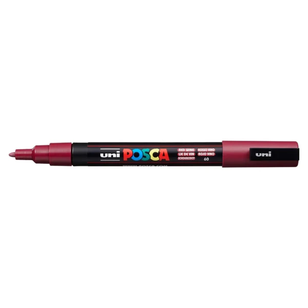 POSCA MARKER PC-3M 0.9-1.3mm - BORDEAUX