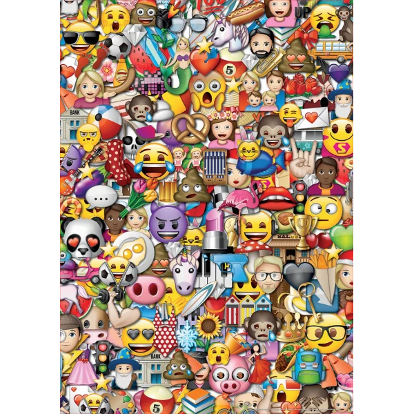 EDUCA PUZZLE 2X500 pcs EMOJI 