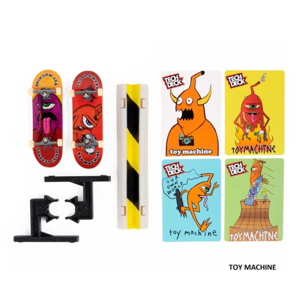 TECH DECK ΡΑΜΠΑ ΜΕ 2 ΣΑΝΙΔΑΚΙΑ - 3 ΣΧΕΔΙΑ