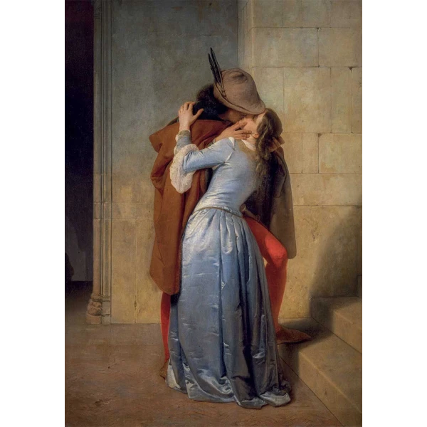 CLEMENTONI PUZZLE MUSEUM COLLECTION HAYEZ - THE KISS 1000 pcs