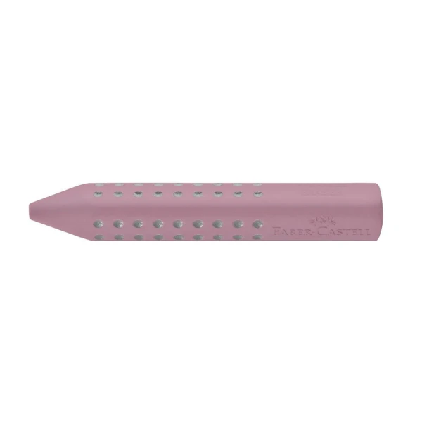 FABER-CASTELL TRIANGULAR ERASER GRIP ROSE SHADOW