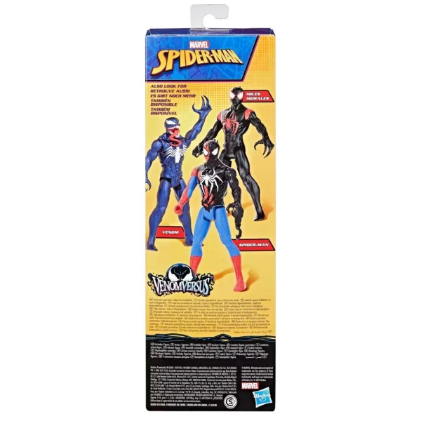 MARVEL SPIDERMAN VENOMVERSUS TITAN HERO SERIES FIGURE VENOM