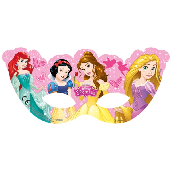 ΜΑΣΚΕΣ ΜΕ ΚΟΠΤΙΚΟ 6 τεμ. DISNEY PRINCESS 