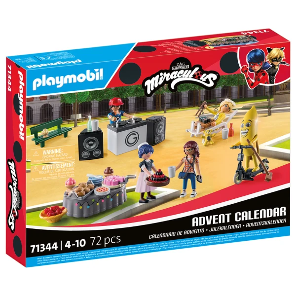 PLAYMOBIL ADVENT CALENDAR MIRACULOUS PICNIC IN PARIS