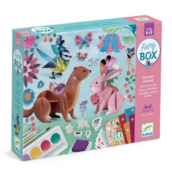 DJECO SET 6 CREATIVE ACTIVITIES FAIRIES