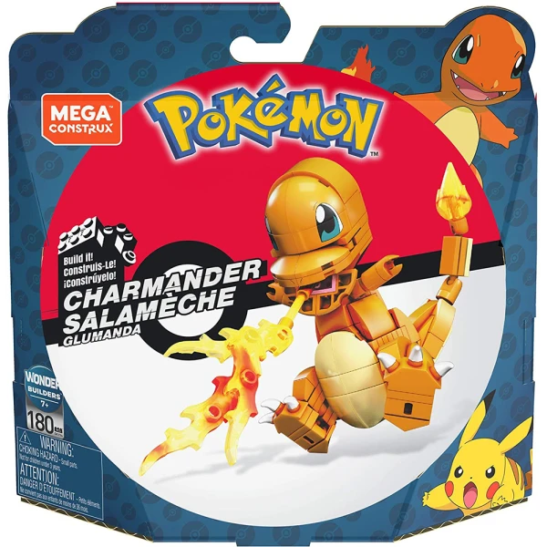 MEGA CONSTRUX POKEMON BUILD & SHOW CHARMANDER 180 pcs
