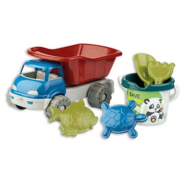 SET TRUCK FOR THE BEACH WITH BUCKET AND ACCESSORIES