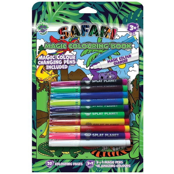 SPLAT PLANET ΒΙΒΛΙΟ ΖΩΓΡΑΦΙΚΗΣ SAFARI MAGIC
