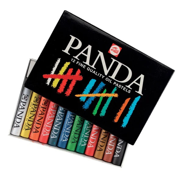 ROYAL TALENS OIL PASTELS PANDA SET 12 PIECES