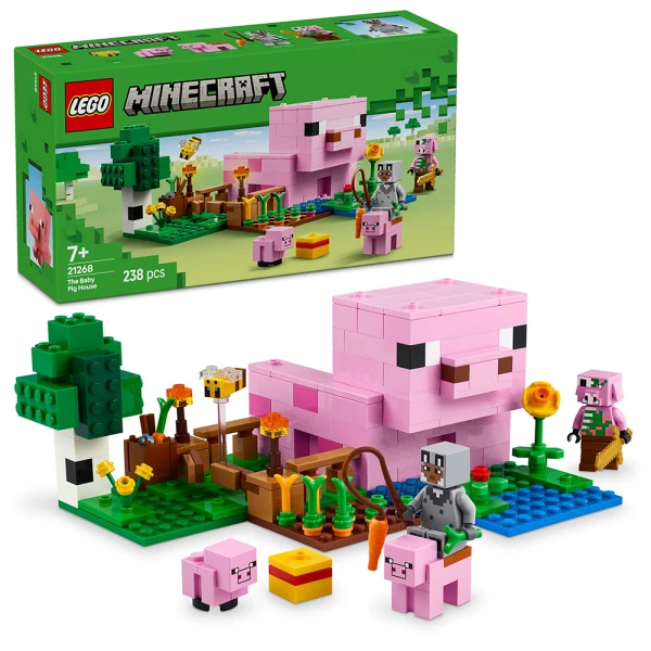 LEGO® MINECRAFT® ΤΟ ΣΠΙΤΙ-ΜΩΡΟ ΓΟΥΡΟΥΝΙ