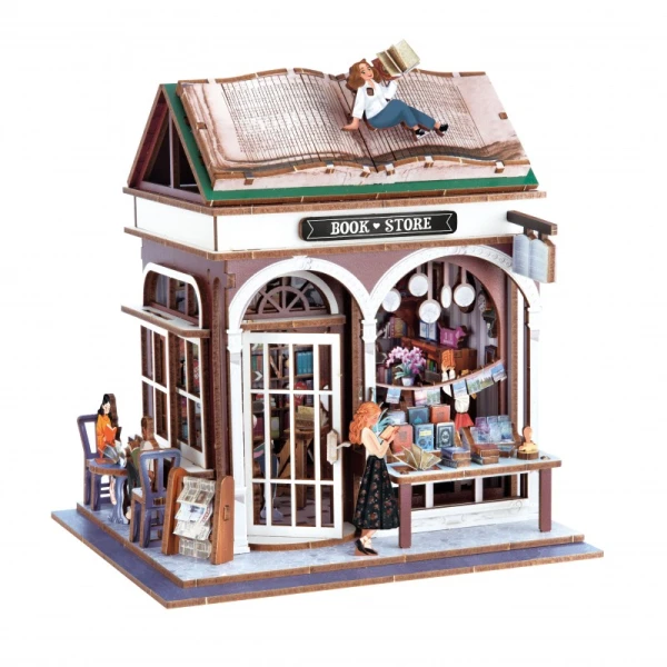 ΒΙΒΛΙΟΠΩΛΕΙΟ DIORAMA 3D ΚΑΤΑΣΚΕΥΗ