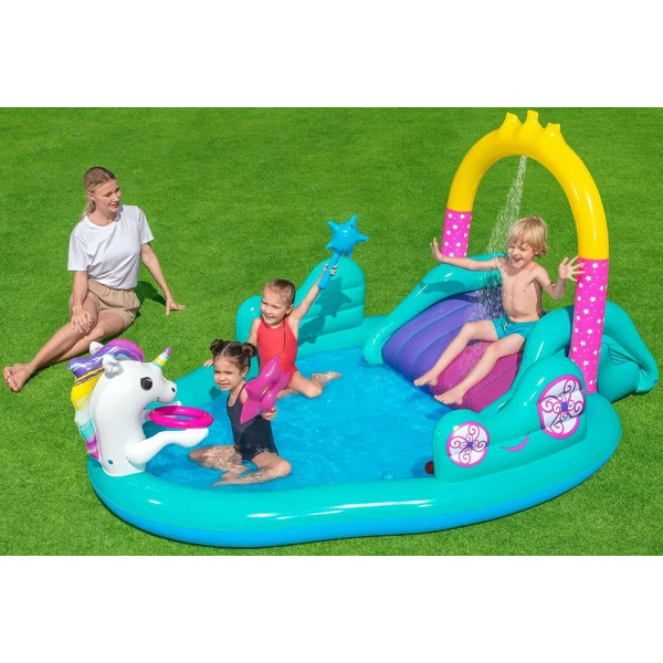 BESTWAY PLAY CENTER MAGICAL UNICORN 274X198X137 cm