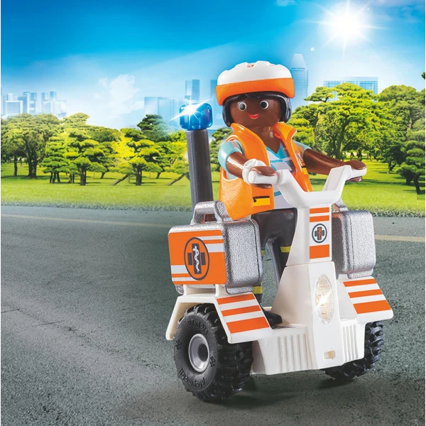 PLAYMOBIL CITY LIFE RESCUE BALANCE RACER