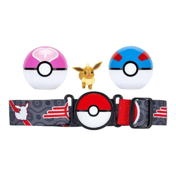 POKEMON CLIP N\' GO POKE BALL ΜΕ ΖΩΝΗ W19 - EEVEE
