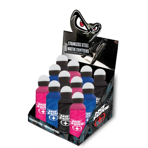 BACK ME UP INOX FLASK SS 580 ml NO FEAR MONOCHROME - 3 COLOURS