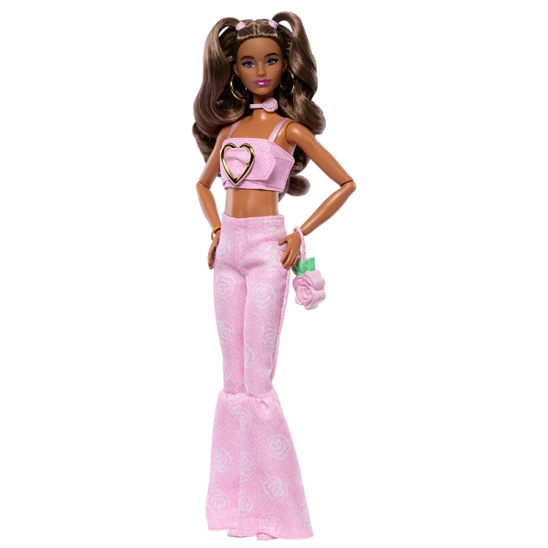 BARBIE DELUXE STYLE ΚΟΥΚΛΑ ΜΕ ΡΟΖ ΚΑΜΠΑΝΑ ΤΖΗΝ