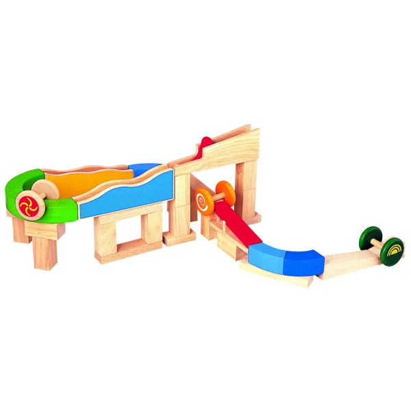 ΞΥΛΙΝΟ ΠΑΙΧΝΙΔΙ PLAN TOYS - BUILD N SPIN