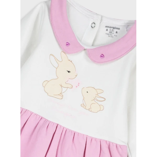 ENERGIERS DRESS GIRL LIGHT PINK