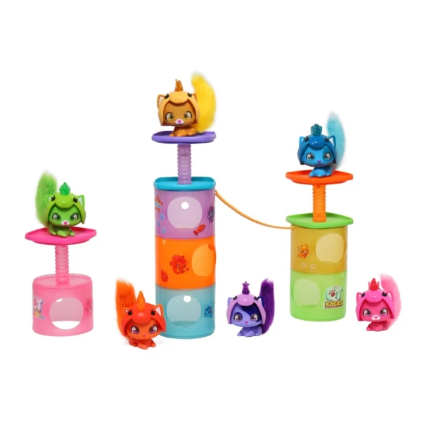 QT KITTIES ΓΑΤΑΚΙΑ RAINBOW - 6 ΣΧΕΔΙΑ