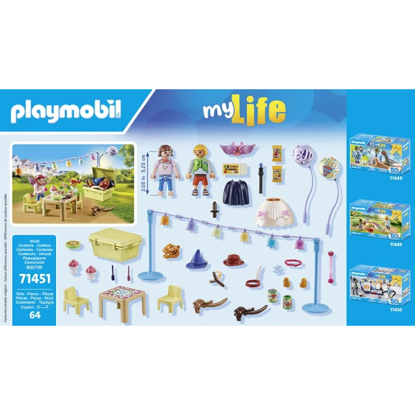 PLAYMOBIL CITY LIFE GIFT SET COSTUME PARTY
